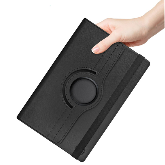 Case for Lenovo Tab M10 Plus 10.6 Gen 3 TB-125F TB-128F TB330FU 10.95", Rotating 360, black