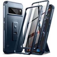 Armored case for Google Pixel 8 Pro, Dexnor Full Body (Two Frames), blue