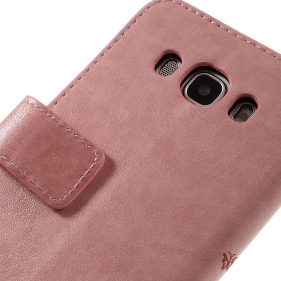 Flip case for Samsung Galaxy J5 2016, Butterfly, pink