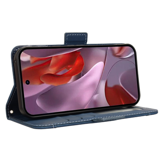 Flip case for Google Pixel 9A, Card Slot, dark blue