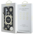 GUESS Magnetic IML Peony case for Samsung Galaxy S25