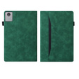 Case for Lenovo Tab M11, Classic, with space for stylus, green