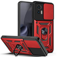 Case fordo Motorola Edge 30 Neo 5G, CamShield Slide, red
