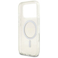 Guess IML Glitter Pearl Strap MagSafe Case for iPhone 17 Pro Max