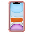 Armored case for iPhone 11, Dexnor Full Body, pink rose gold
