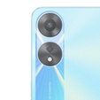 2x ERBORD tempered glass for camera to Oppo A78 5G, transparent