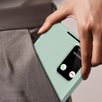 Flip case for Samsung Galaxy S25+ Plus, Smart View Wallet, green