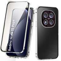 Magnetic Dual Glass Case for Xiaomi Redmi Note 15 Pro Plus 5G / Poco M8 Pro 5G