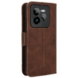 Flip case for Realme GT 7 Pro, Card Slot, brown
