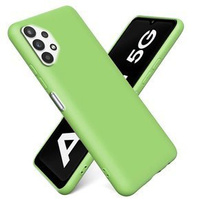 Case for Samsung Galaxy A32 5G, Silicone Lite, green