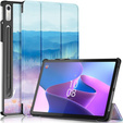 Case for Lenovo Tab P11 Pro Gen 2 2022, Smartcase Pen Slot, deer in mountains