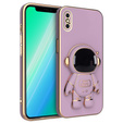 Case for iPhone X / XS, Astronaut, purple