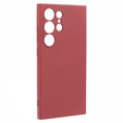 Case for Samsung Galaxy S24 Ultra, Silicone Lite, red