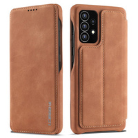 Flip case for Samsung Galaxy A53 5G, LC.IMEEKE, brown