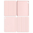 Case for iPad 10.9 2022 10 Gen, Smart Pencil, with space for stylus, pink