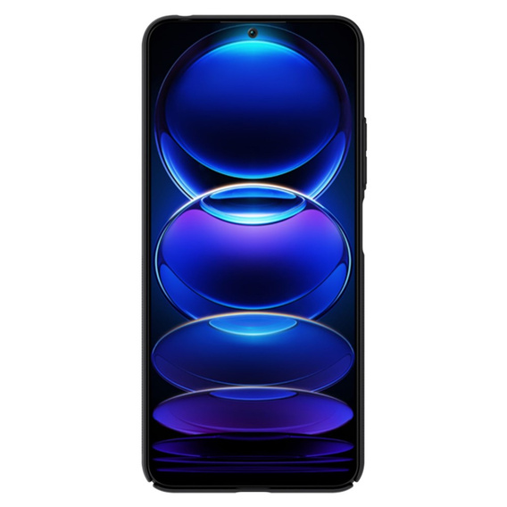 NILLKIN Case for Xiaomi Redmi Note 12 5G / POCO X5 5G, Super Frosted Shield Case, black