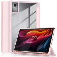 Case for Lenovo Tab K11 Plus, Smartcase Hybrid, with stylus space, pink