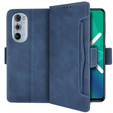 Flip case for Motorola Edge 30 Pro, Card Slot, blue