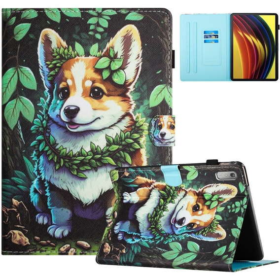 Case for Lenovo Tab P11 Gen 2, corgi dog
