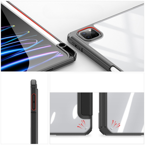 Case for iPad Pro 13" 2024 (7 gen.), Dux Ducis TOBY, black