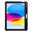 Armored case for iPad 10.9 2022 10 Gen, Dexnor Full Body, black