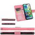 Flip case for Realme 11 Pro / 11 Pro +, Butterfly, pink rose gold