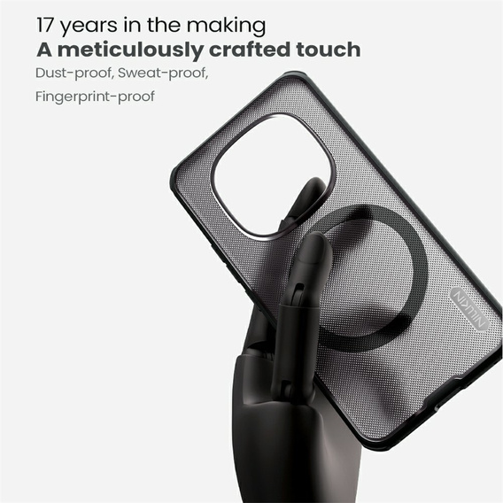 Nillkin Frosted Shield Pro MagSafe case for Xiaomi Redmi Note 15 Pro 5G