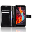 Flip case for Ulefone Armor X10 / X10 Pro, Crazy Horse Wallet, black