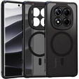 Case for Xiaomi Redmi Note 14 Pro 5G / Xiaomi Poco X7 5G, for MagSafe, ERBORD Matt Case, black