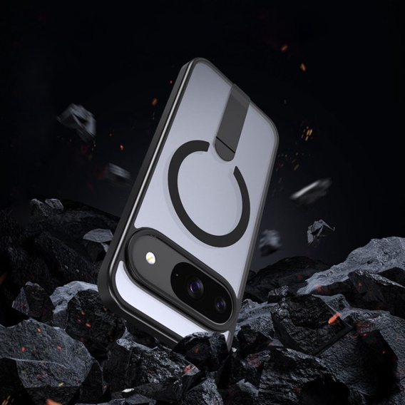 Fusion Hybrid case for Google Pixel 10 / 10 Pro, for MagSafe, with stand, black