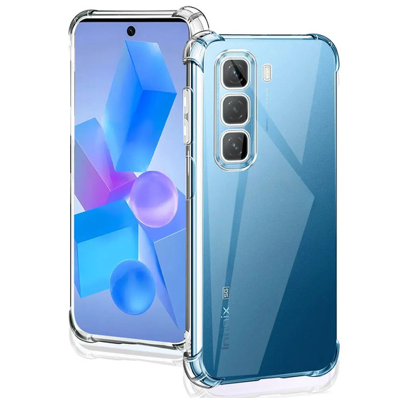 Case for Infinix Hot 50 4G, Dropproof, transparent