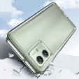 Case for Motorola Moto G54 5G, Fusion Hybrid, transparent