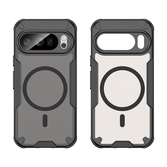 Armoured case for Google Pixel 10 Pro, for MagSafe, matt, black