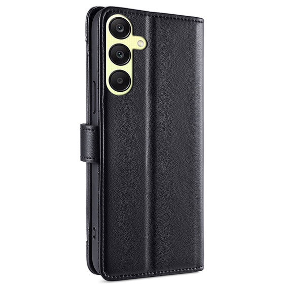 Flip case for Samsung Galaxy A25 5G, Wallet Zipper Pocket, black