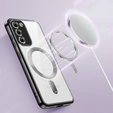 Case for Samsung Galaxy S20 FE, Electro MagSafe, black + Screen Glass