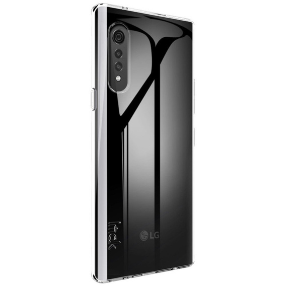 IMAK Case for LG Velvet, UX-5 Series Slim, transparent