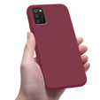 Thin Case for Samsung Galaxy A02s, Slim, maroon