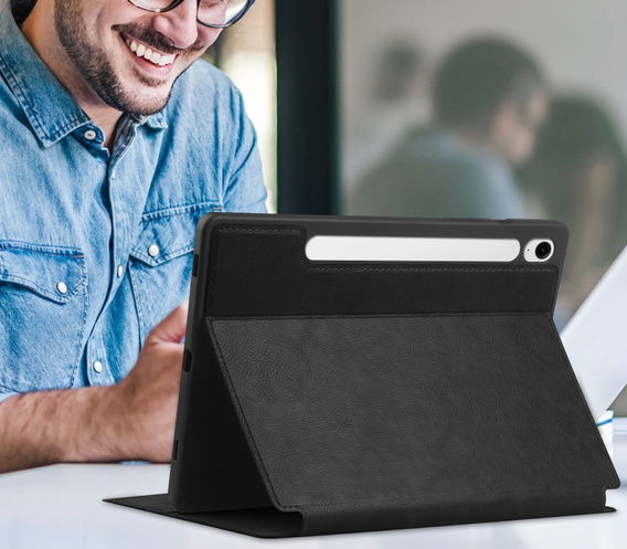 Case for Lenovo Tab M11, Business Card and Pen Slot, black