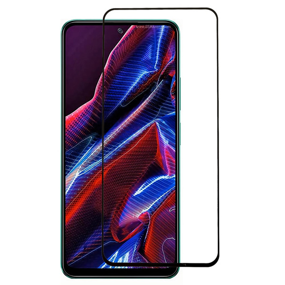 3D Tempered Glass for Xiaomi POCO X5 5G, black