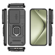 Case for Huawei Pura 70 Ultra, KickStand Camera Lens, black
