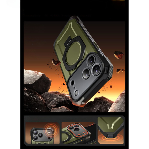 Supcase case for iPhone 17 Pro Max, Unicorn Beetle Grip Mag, Guldan