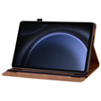 Case for Samsung Galaxy Tab S10 Lite / S10 FE / S9 FE, Wallet Pen Slot, brown