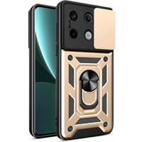 Case for Xiaomi Redmi Note 13 Pro 5G, CamShield Slide, gold