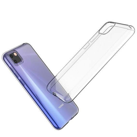 Thin Case for Huawei Y5P, Slim, transparent