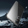 Case for Samsung Galaxy A17 5G, Magnetic Dual Glass, transparent with black sides
