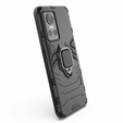 Case for Realme GT Neo 3, Kickstand Ring, black