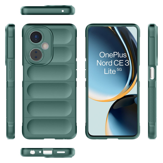 Case for OnePlus Nord CE 3 Lite 5G, Gaming Shockproof, green