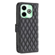 Flip case for Infinix Hot 40i, Wallet, BINFEN COLOR, black