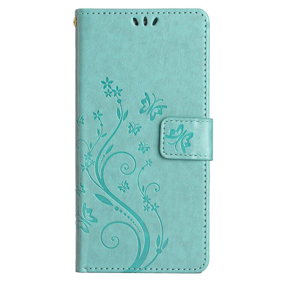Flip case for Samsung Galaxy A55 5G, Wallet, Butterfly, purple