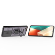 Case for Xiaomi Redmi Note 13 5G, KickStand Camera Lens, purple